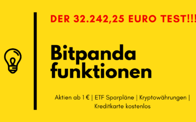 Bitpanda Erfahrungen – der 32.242,25 Euro Test!