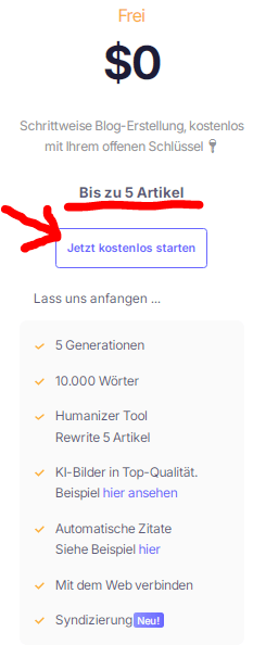 SEO Blogartikel kostenlos schreiben lassen